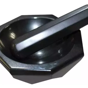 AGATE MORTAR & PESTLE (Black) MXBA-100 (size 4.0 inch)